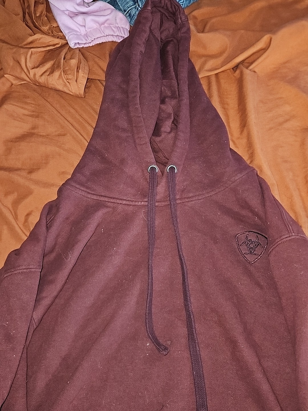 Ariat Womens Maroon Hoodie